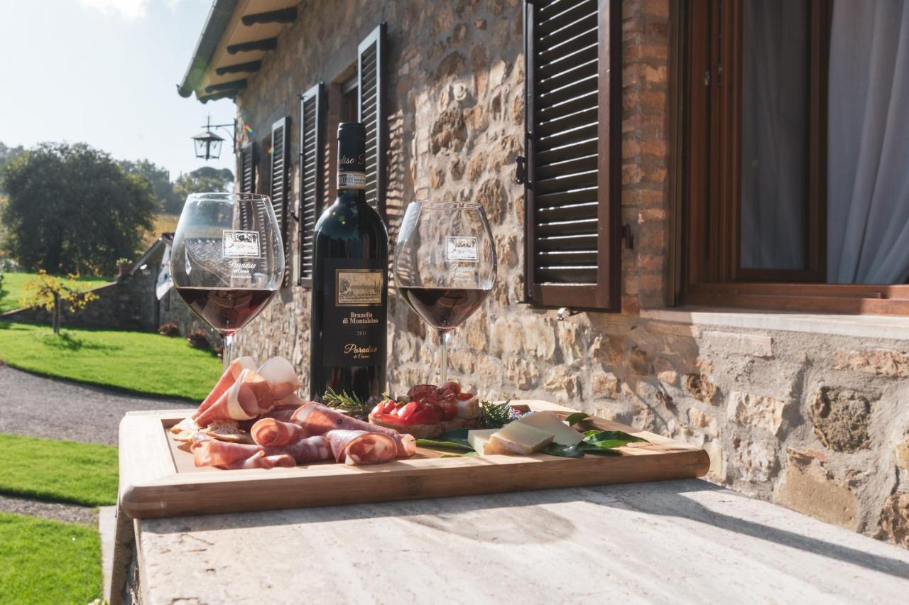 Wine Estate Rooms Paradiso Di Cacuci 몬탈치노 외부 사진